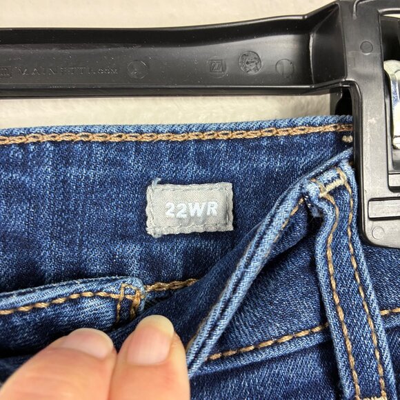 Ariat Rebar Durastretch Riveter Double Front Perfect Rise Straight Jeans Sz 22WR - Picture 5 of 9